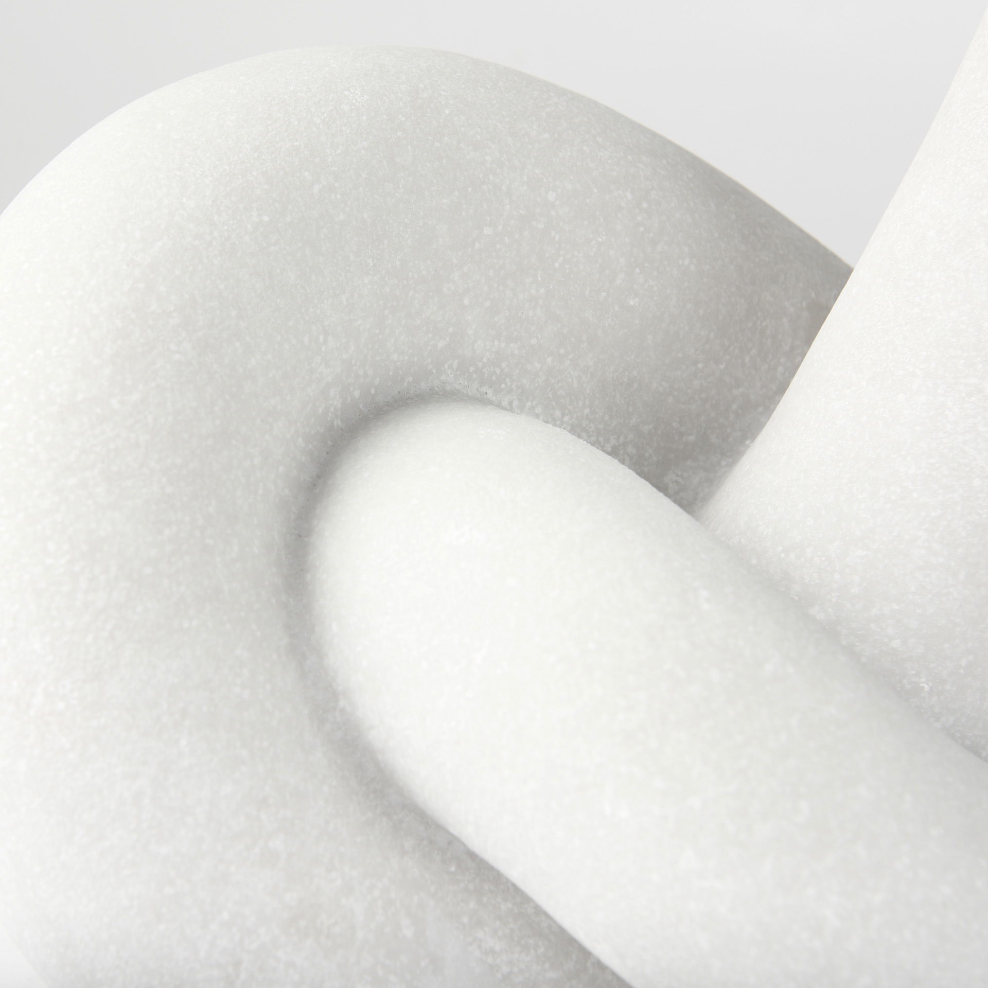 Otto  Granite Resin Large Knot Sculpture Decorative Object large image 