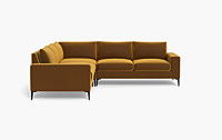 Online Designer Living Room Saylor Wide Arm Corner 4-Seat Sectional Sofa