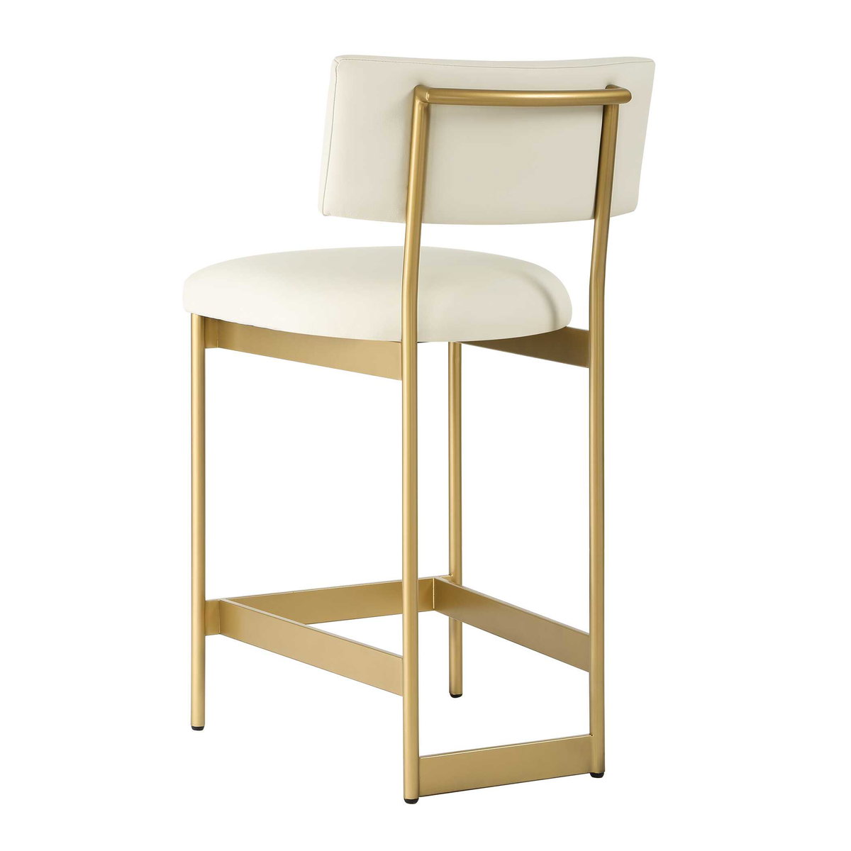 Apsley Gold Counter Stool, Counter & Bar Stool by Uttermost, 18" width x 36.75" height x 22.5" depth View 7