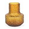 Jolene 7' Amber Waterglass Glass Vase, by Mercana, 6.3" length x 6.3" width x 7.2" height thumbnail 1