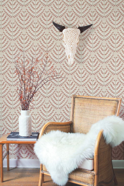 Beige Norrland Wallpaper
