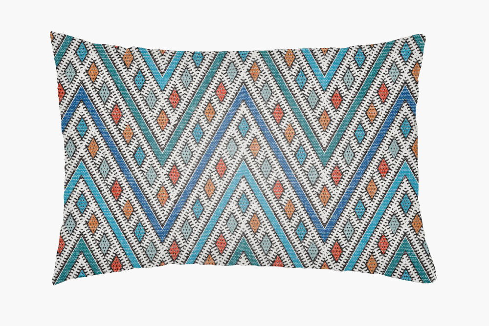 Lolita Lumbar Pillow, Decorative Pillow by Surya, 14" length x 24" width