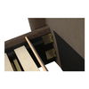 Sophia King Storage Bed Brown, by Moe's Home, 91" width x 55" height x 91" depth thumbnail 12