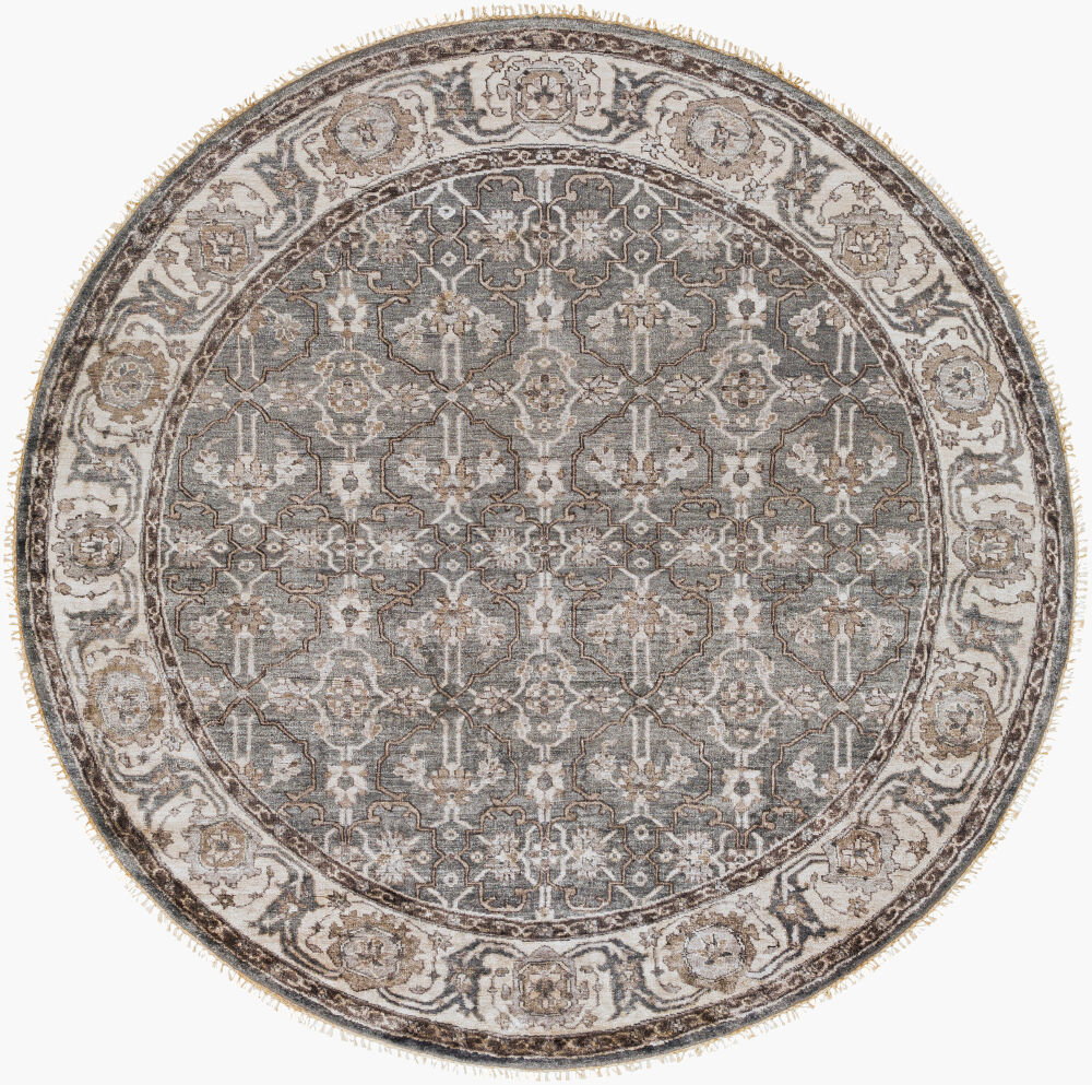 Theodora Handmade Rug, by Surya, 8' length x 8' width