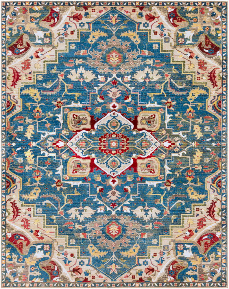 Crafty Machine Woven Rug, by Surya, 1'5.72" length x 1'5.72" width
