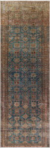 Antique One of a Kind Handmade Rug, by Surya, 11'8" length x 3'6" width thumbnail