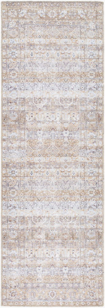 Amelie Machine Woven Rug, by Surya, 7'10.49" length x 2'7.5" width