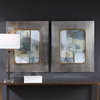 Gilded Whimsy Abstract Prints Set/2, by Uttermost, 2'6.5" width x 3'0.5" height x 1.25" depth thumbnail 2
