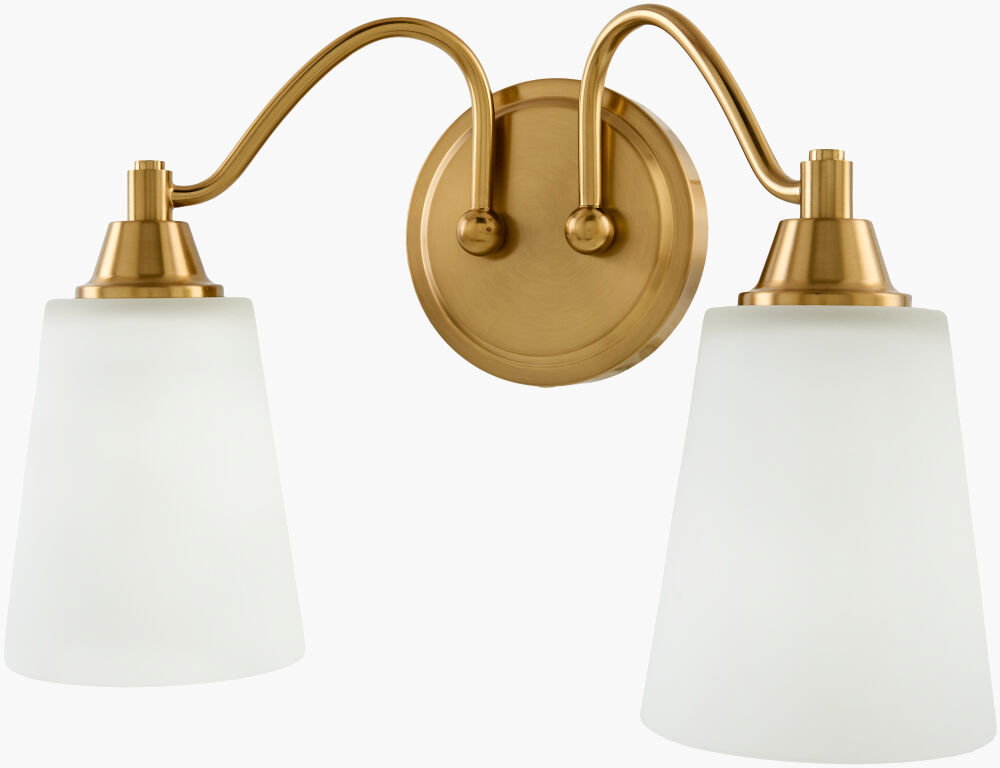 Yueva Wall Sconce, by Surya, 7" length x 15" width x 9" height