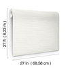 Line Horizon Pearl Wallpaper, by York Wall, 27' length x 2'3" width x 0.02" depth thumbnail 9