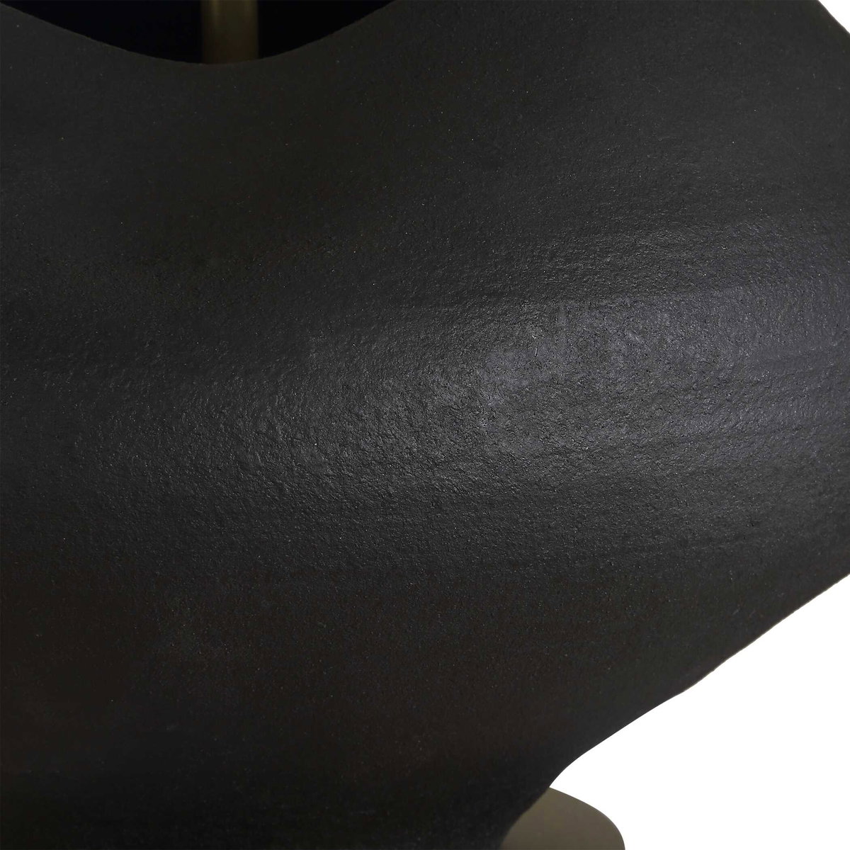 Nocturne Aged Black Table Lamp, by Uttermost, 20" width x 23.5" height x 20" depth View 8
