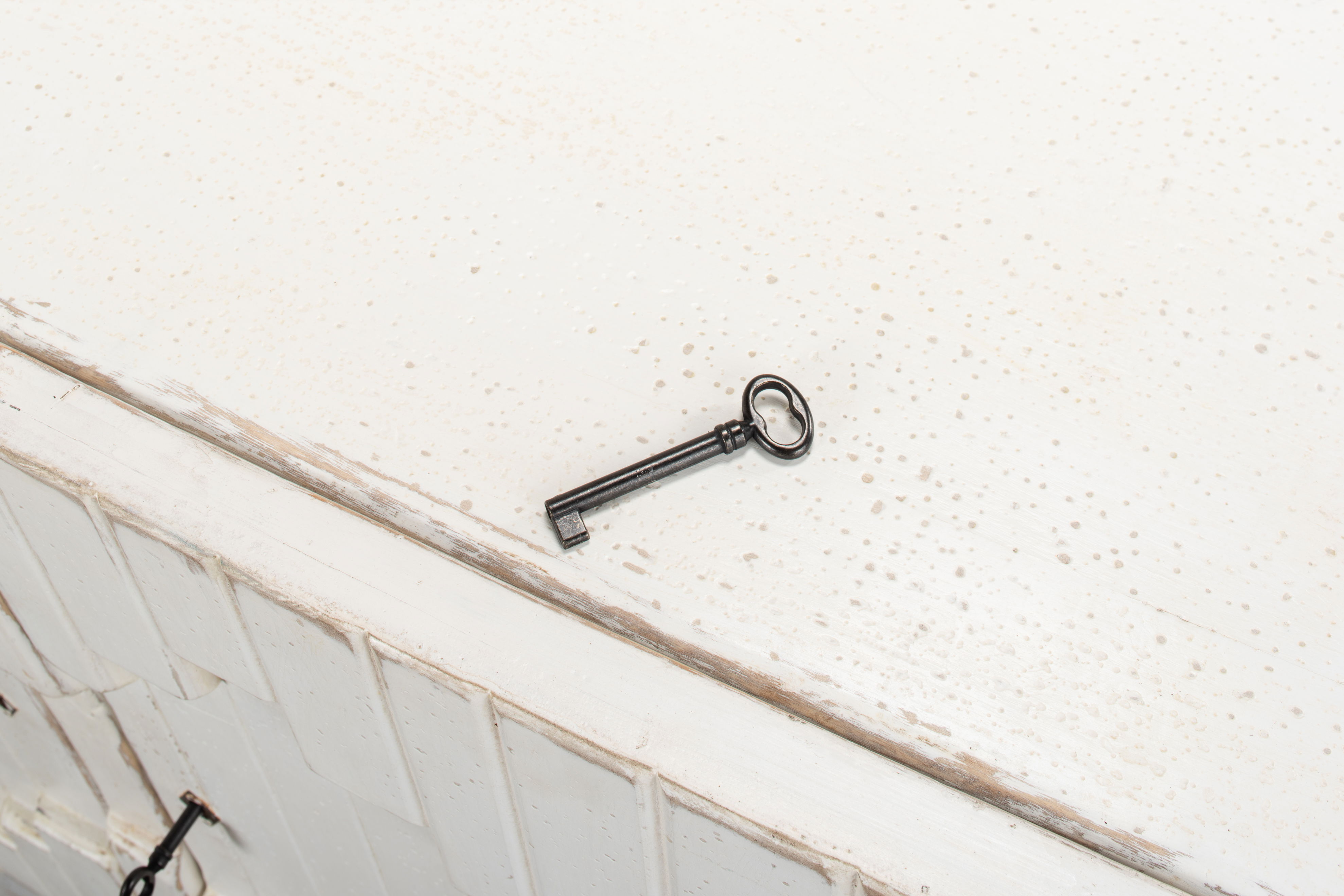 Aztec Sideboard On Stand, Whitewash large image 
