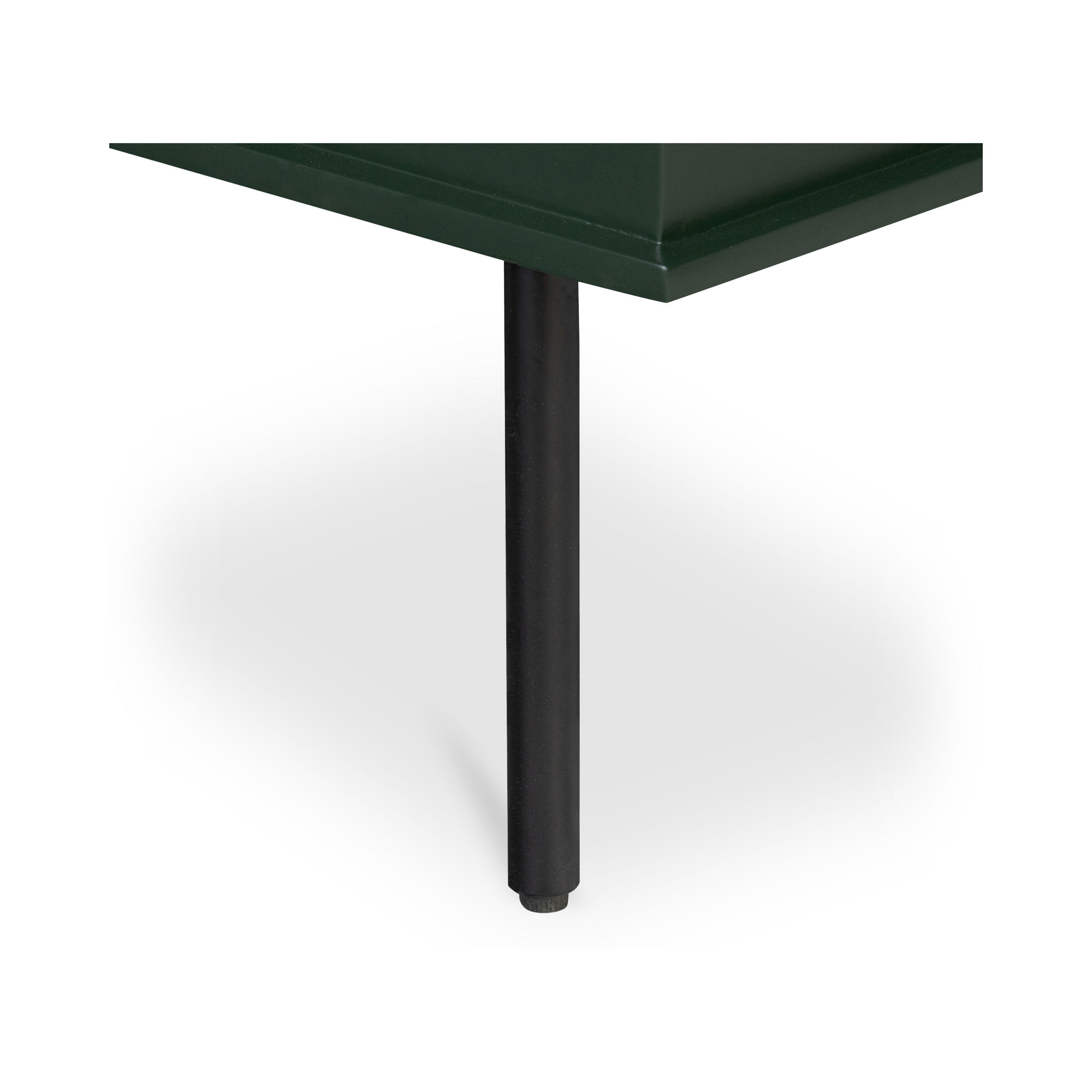 Reagan Nightstand Deep Green, by Moe's Home, 25" width x 24.25" height x 18.5" depth View 9