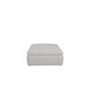Lino Ottoman Textured Oat, by Moe's Home, 42.5" width x 17.7" height x 43.3" depth thumbnail 1