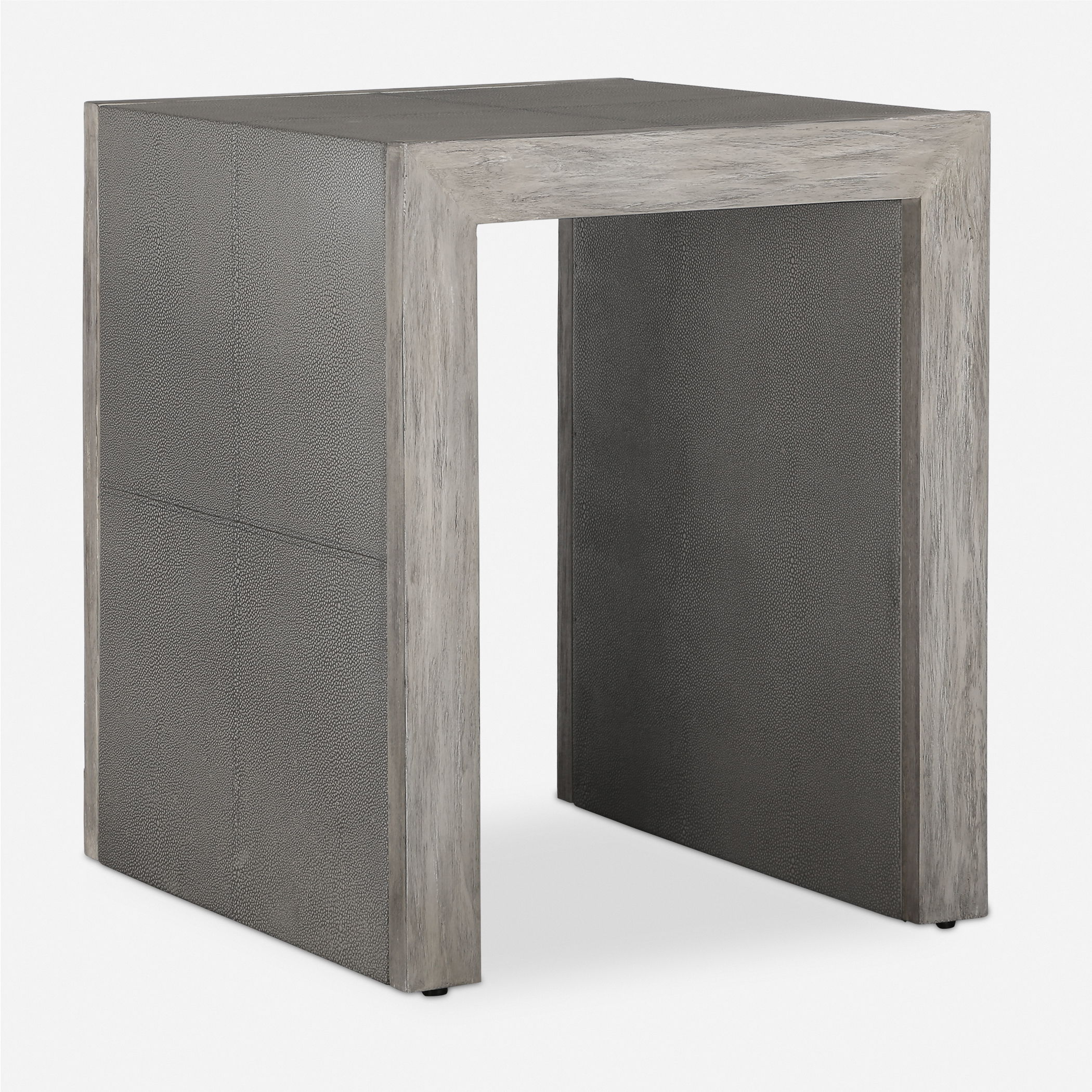 Aerina Modern Gray End Table large image 