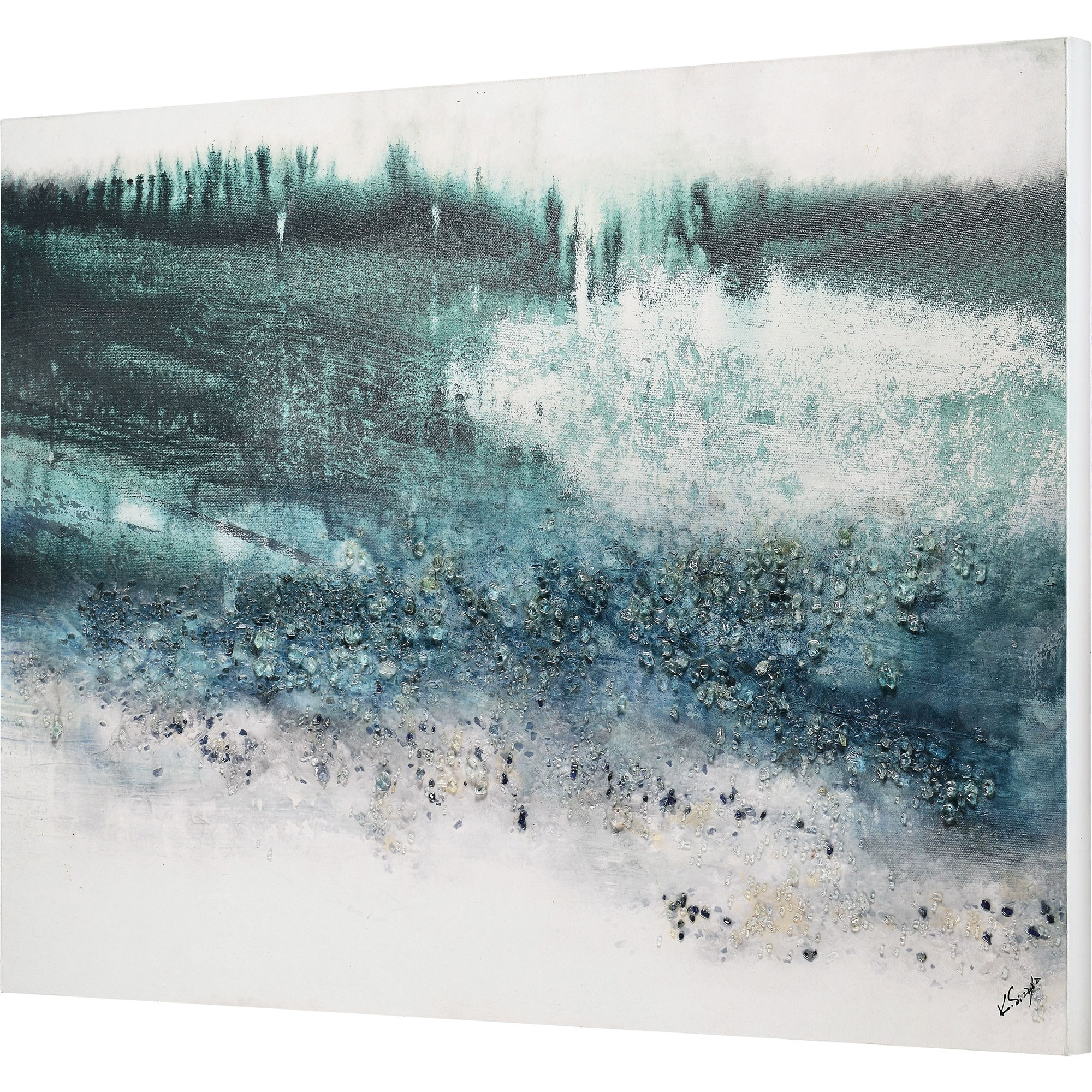 Algona  Canvas Art, by Renwil, 5' height x 2" depth View 2