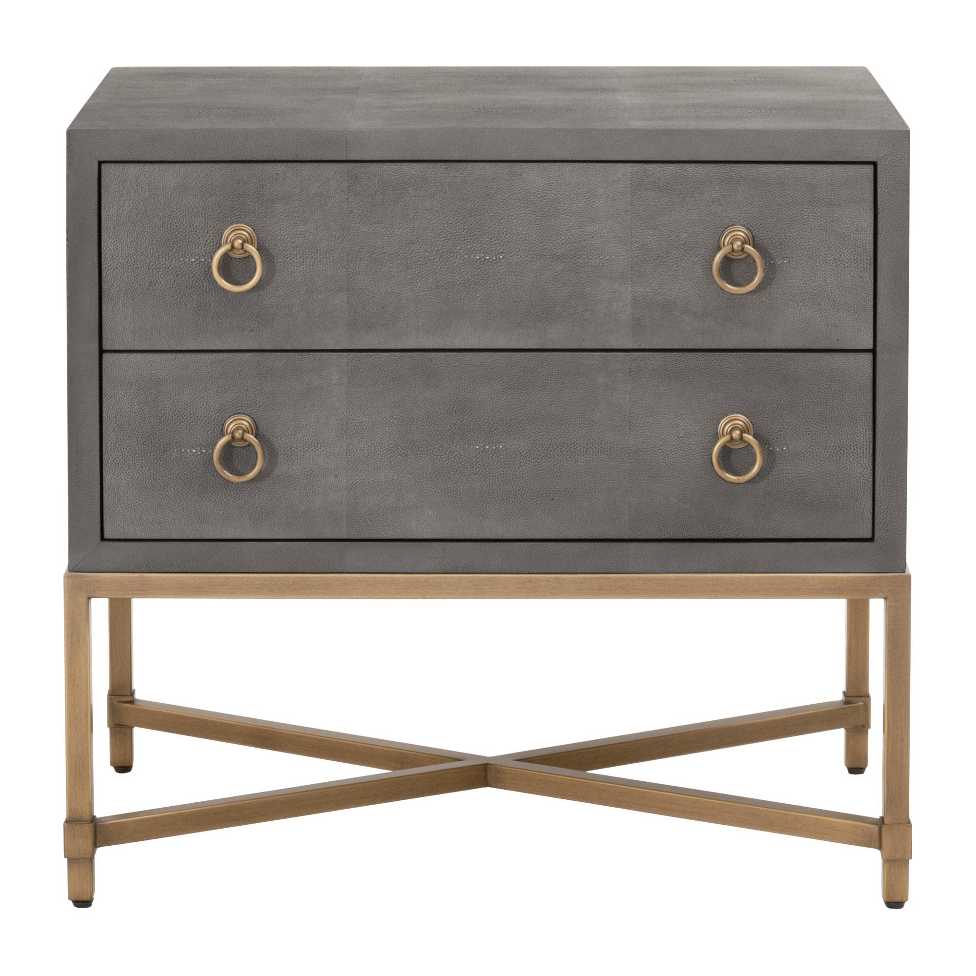 Strand Shagreen 2-Drawer Nightstand Strand Shagreen 2-Drawer Nightstand large image