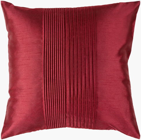 Solid Pleated Accent Pillow