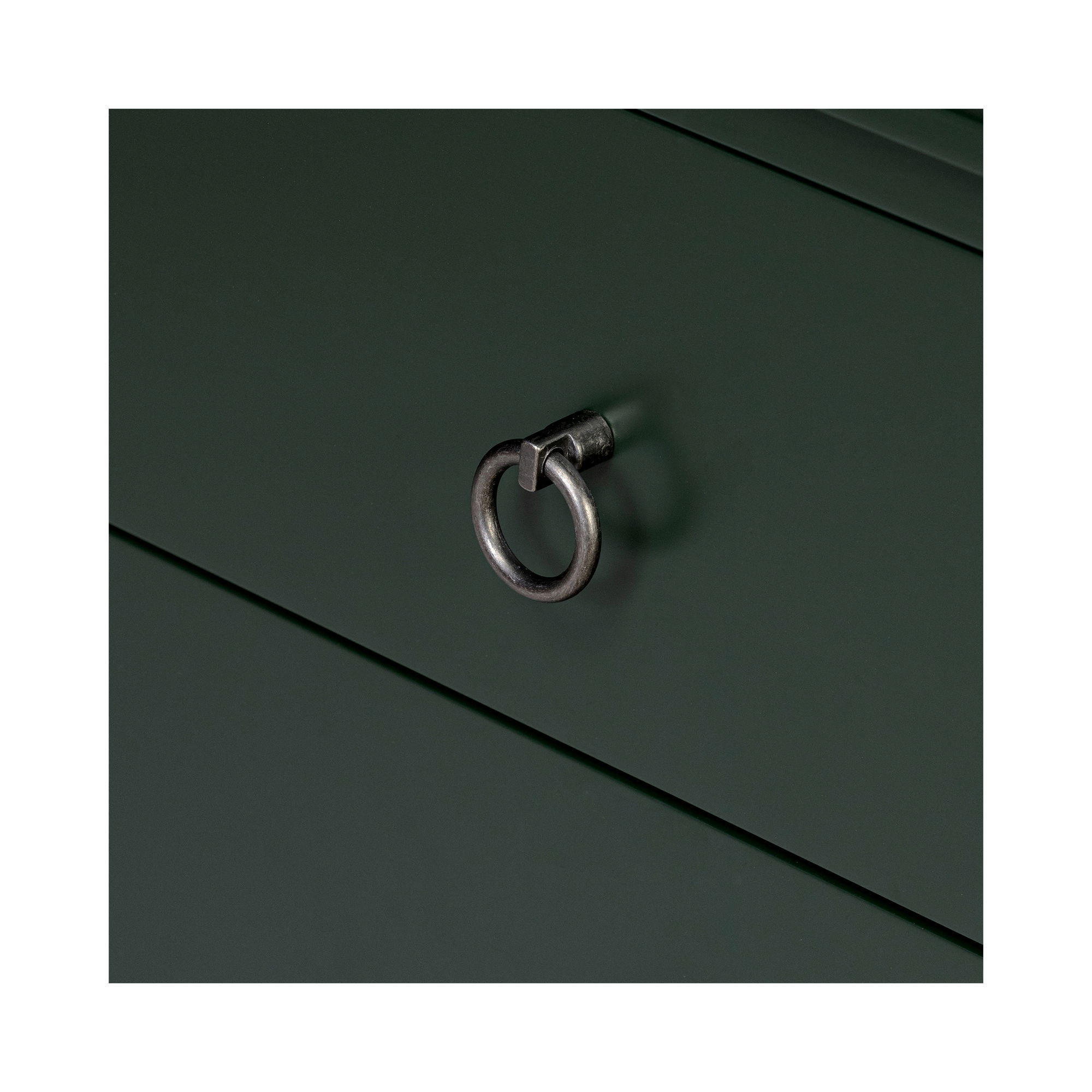 Reagan Nightstand Deep Green, by Moe's Home, 25" width x 24.25" height x 18.5" depth View 6