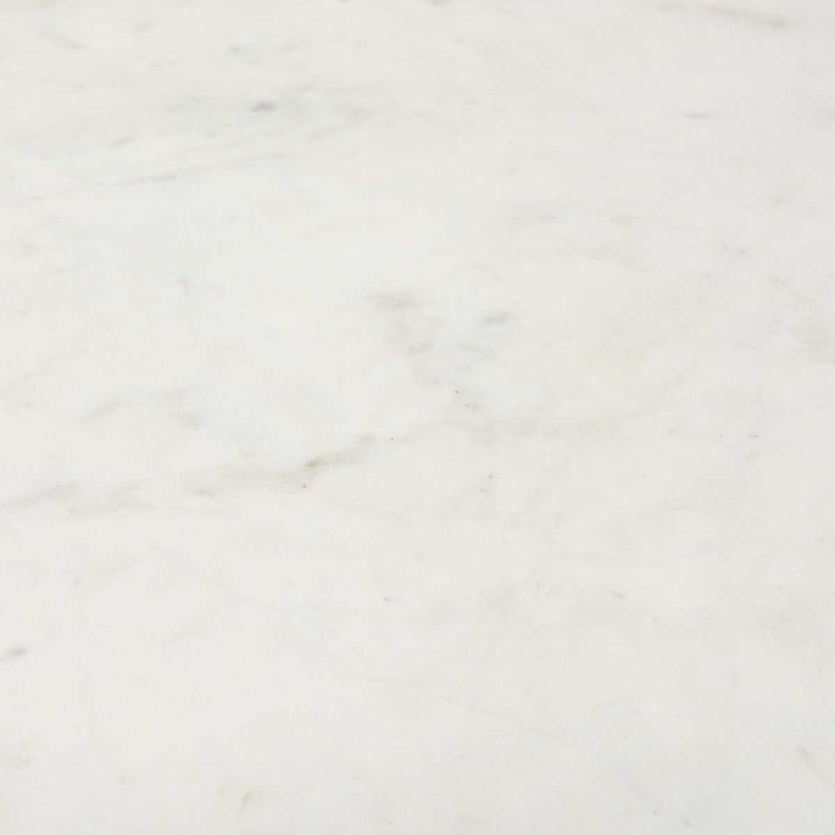 Tanner 32'L x 32'W Pedestal Dining Table | White Marble & Black Metal | Seats 2, by Mercana, 32" length x 32" width x 36" height View 2