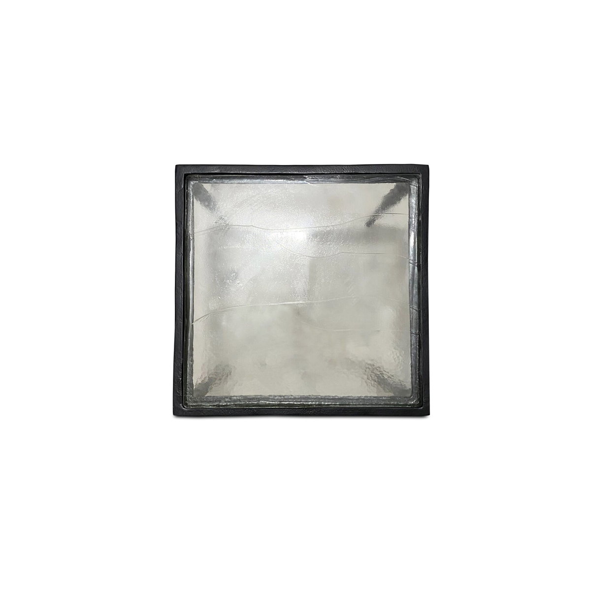 Mari Side Table Clear, Side & End Table by Moe's Home, 19" width x 20" height x 19" depth View 3