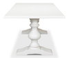 Lionisio Trestle Table  Cortina White, by Sarreid, 3'5" length x 7' width x 2'6" height thumbnail 3