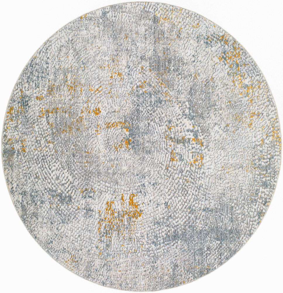 Dresden Machine Woven Rug, by Surya, 5'2.99" length x 5'2.99" width