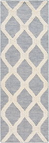 Nina Handmade Rug, by Surya, 8' length x 2'6" width thumbnail