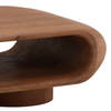 Ronin Coffee Table Brown, by Dovetail, 58" width x 15.5" height x 28" depth thumbnail 5