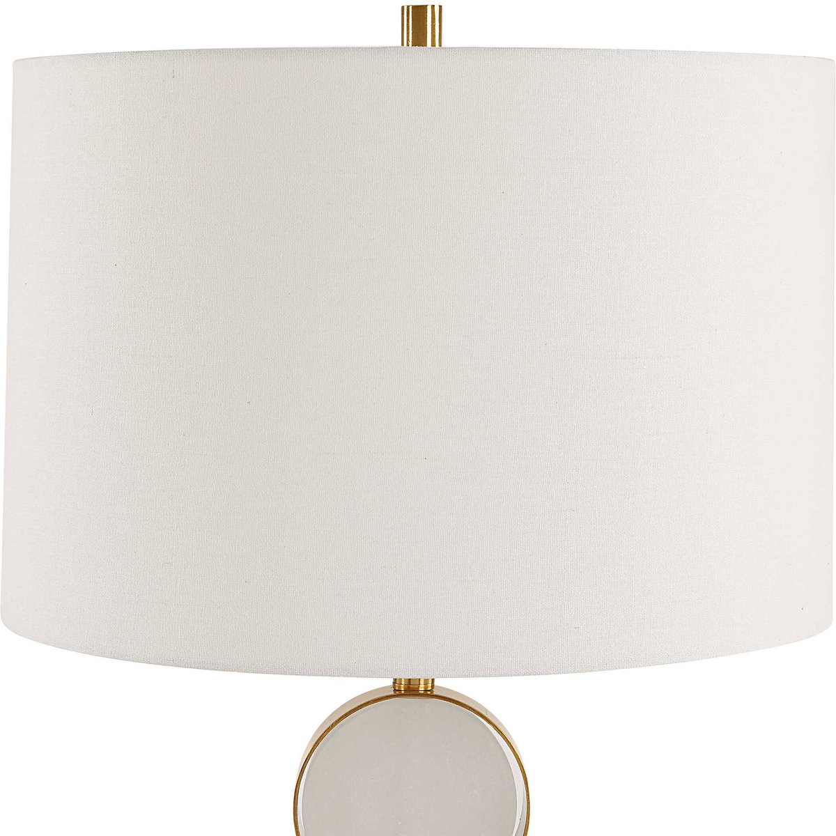 Three Rings Contemporary Table Lamp, by Uttermost, 1'2.5" width x 2'4.5" height x 1'2.5" depth View 5