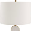 Three Rings Contemporary Table Lamp, by Uttermost, 1'2.5" width x 2'4.5" height x 1'2.5" depth thumbnail 5