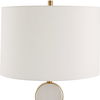 Three Rings Contemporary Table Lamp, by Uttermost, 14.5" width x 28.5" height x 14.5" depth thumbnail 5