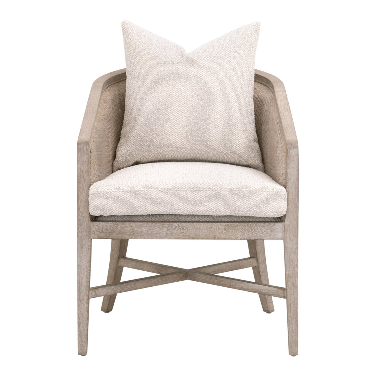 McGuire Arm Chair, Dining Chair by Essentials for Living, 23.5" width x 32" height x 27.5" depth View 1