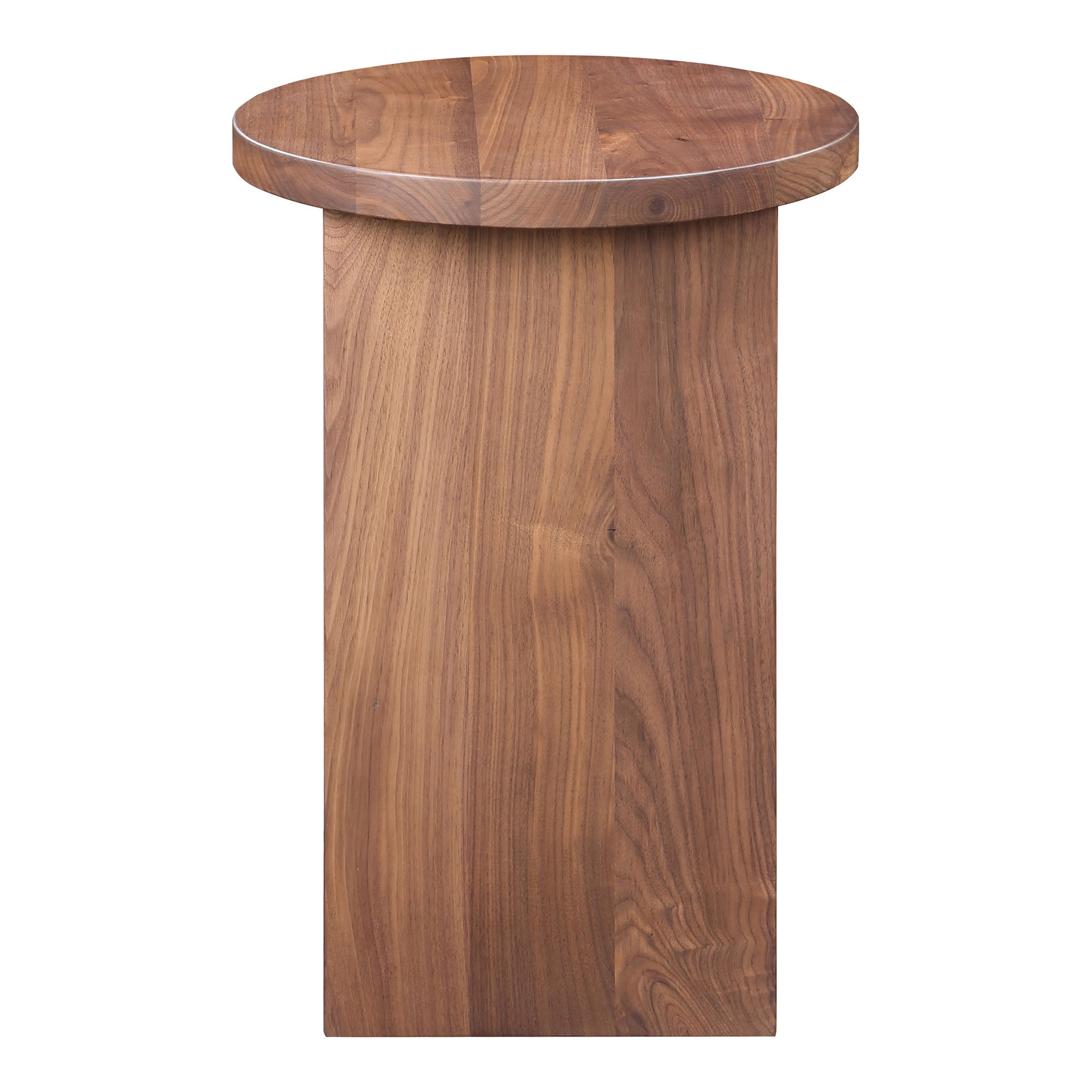 Grace Accent Table Walnut Brown, Side & End Table by Moe's Home, 14" width x 20" height x 14" depth View 4