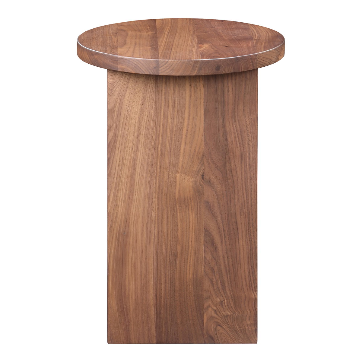 Grace Accent Table Walnut Brown, Side & End Table by Moe's Home, 14" width x 20" height x 14" depth View 4