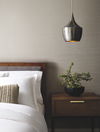 Ribbon Bamboo Silver Metallic Wallpaper thumbnail 1