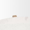 Bianca Light Brown Wood with Round Marble Top Coffee Table, by Mercana, 48" length x 48" width x 16" height thumbnail 8