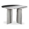 Celia Round Dining Table Panda Marble thumbnail 2