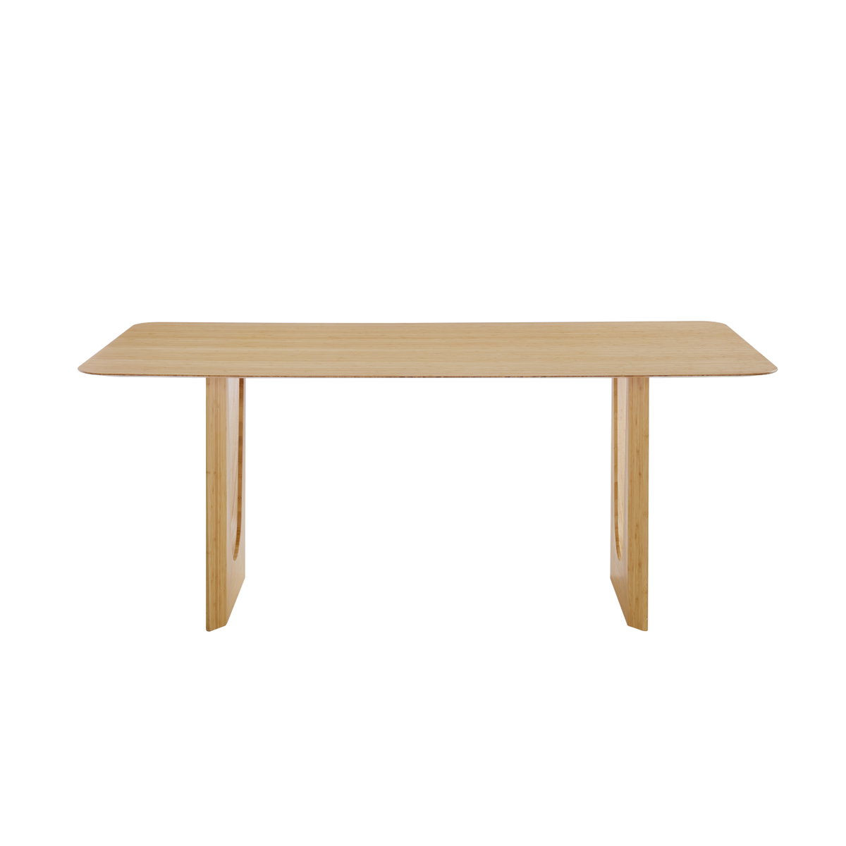 Hanna Dining Table, Wheat, by Greenington, 72" length x 36" width x 30" height View 2