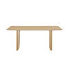 Hanna Dining Table, Wheat, by Greenington, 72" length x 36" width x 30" height thumbnail 2