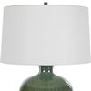 Nataly Aged Green Table Lamp, by Uttermost, 18" width x 26" height x 18" depth thumbnail 6