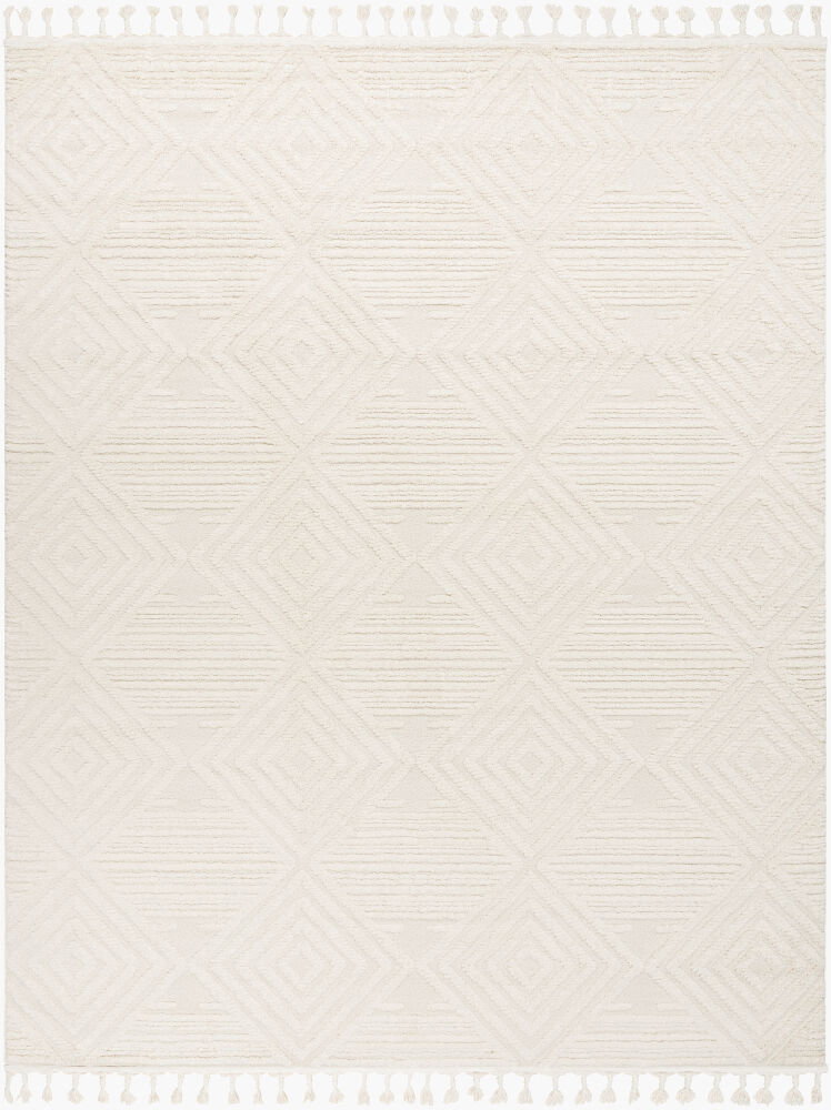 Nora Machine Woven Rug, by Surya, 9'0.27" length x 6'6.74" width