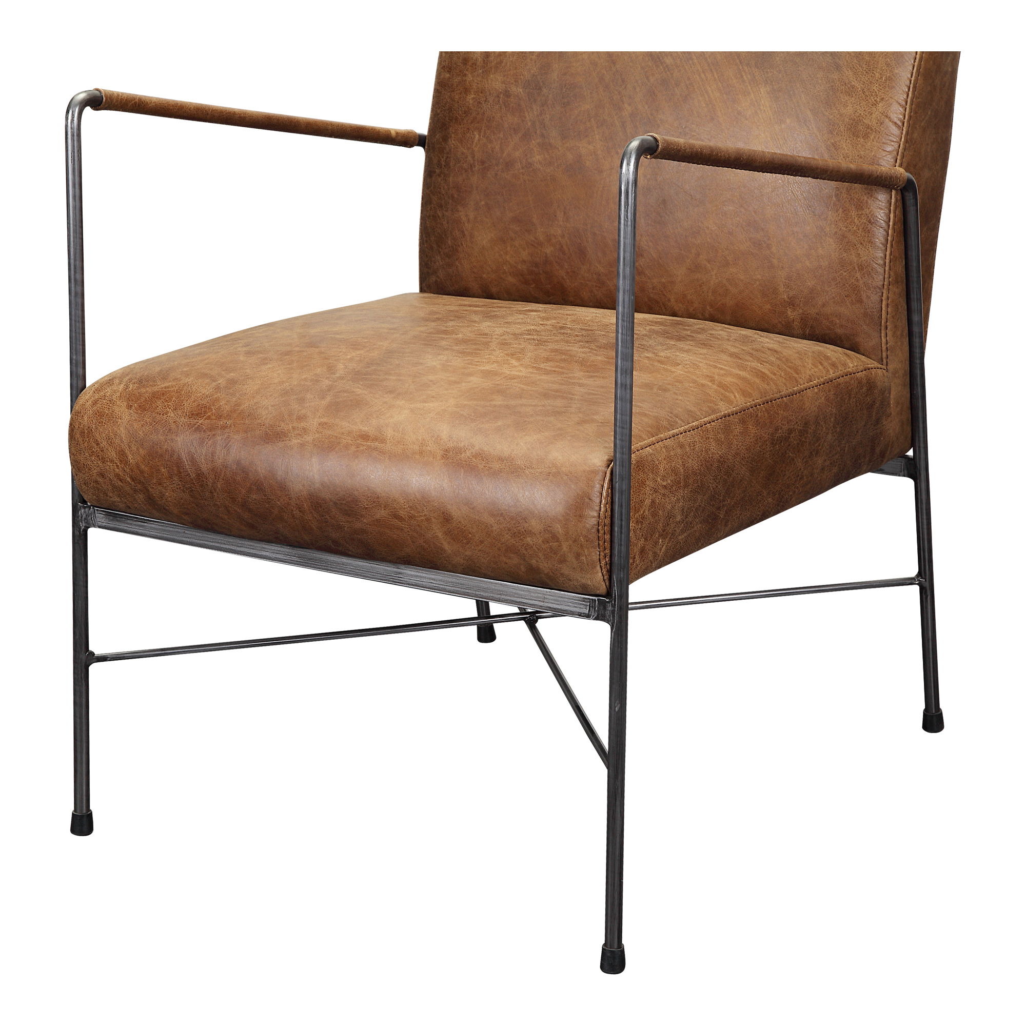 Dagwood Leather Armchair large image 