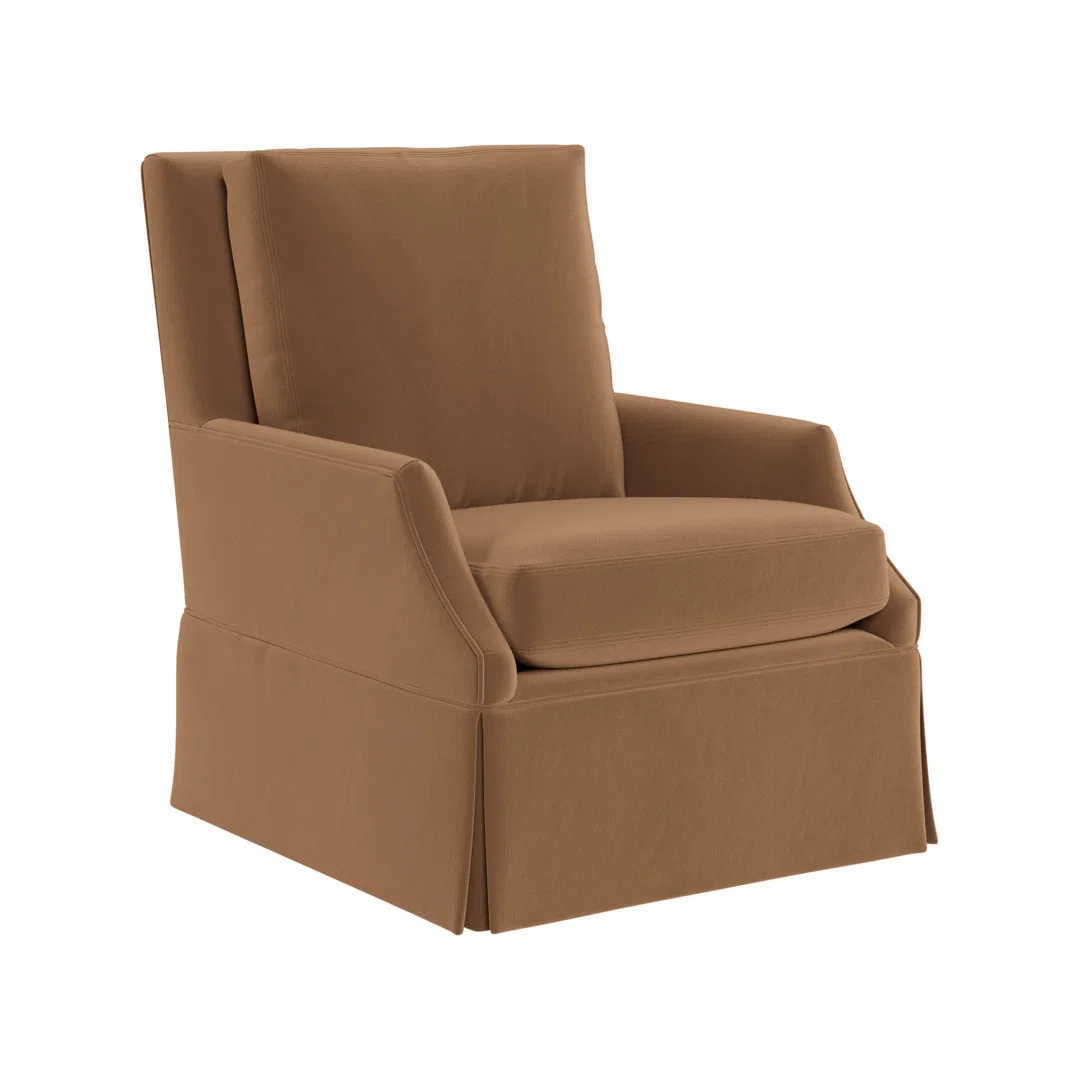 Jocelyn Swivel Chair, by Universal Furniture, 30" width x 40" height x 39" depth View 3