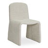Ella Dining Chair Heather Beige, by Moe's Home, 22" width x 33" height x 22.5" depth thumbnail 2
