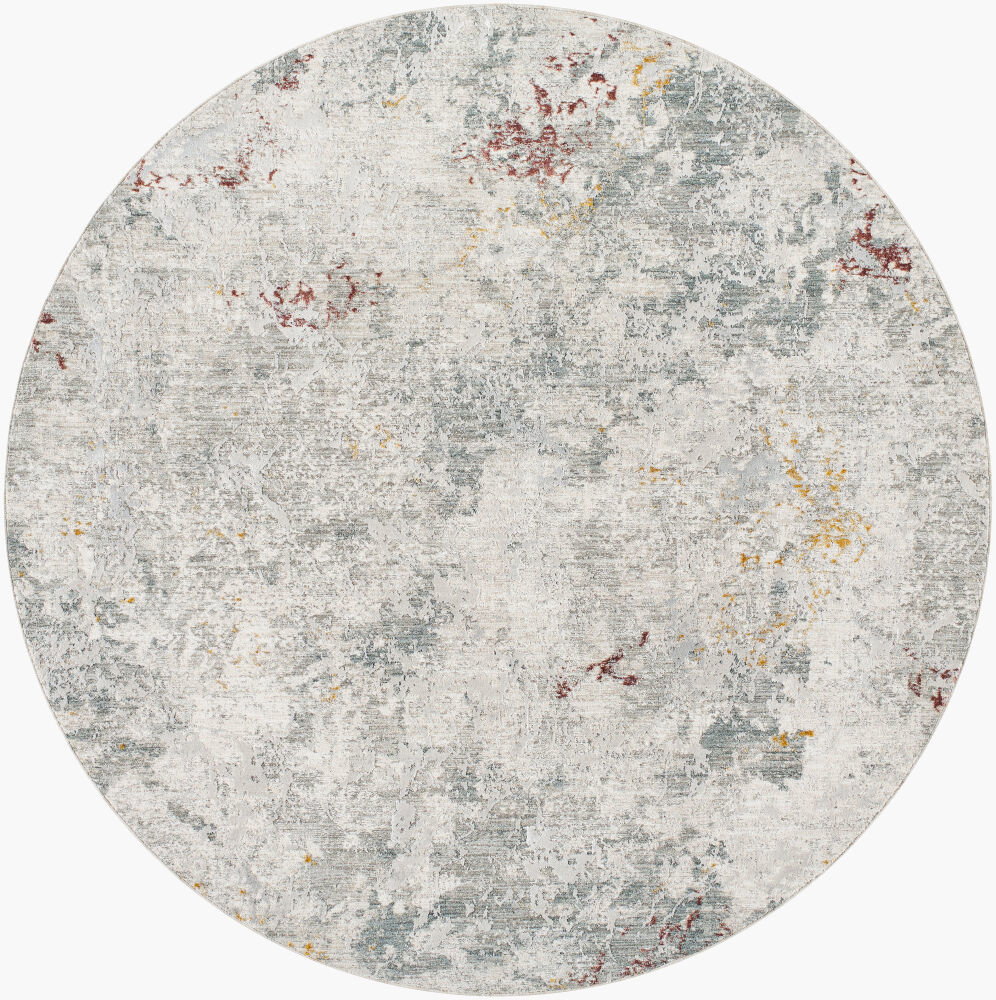 Dresden Machine Woven Rug, by Surya, 6'6.74" length x 6'6.74" width