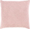 Waffle Accent Pillow Poly, Decorative Pillow by Surya, 18" length x 18" width thumbnail