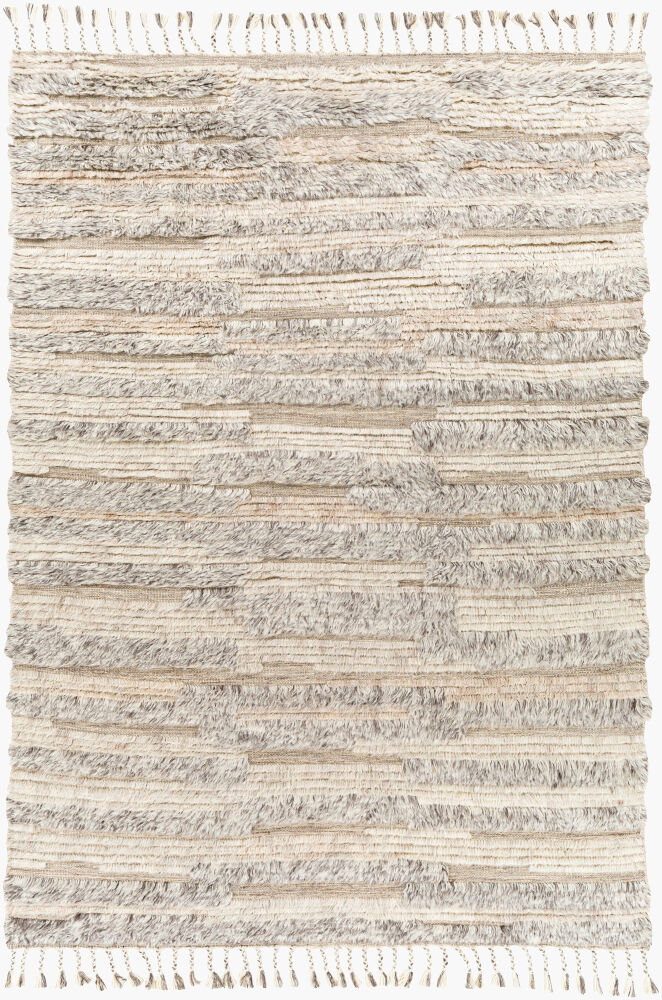 Sahara Handmade Rug, by Surya, 9' length x 6' width