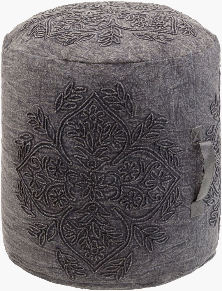 Wedgemore Pouf, Ottoman by Surya, 18" width x 18" height