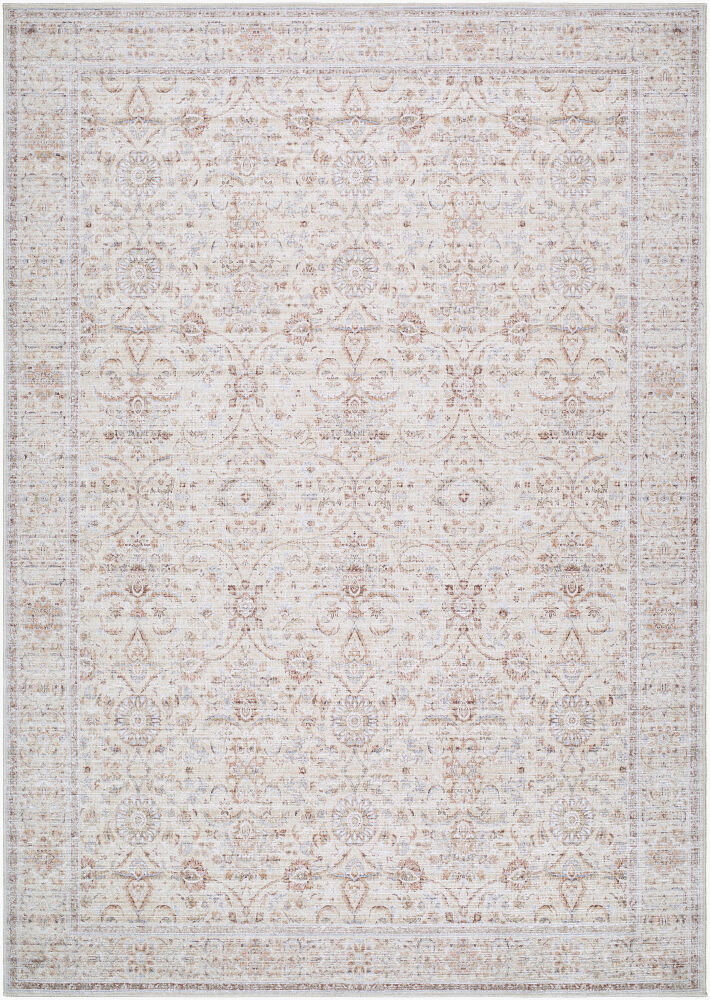 Spokane Machine Woven Rug, by Surya, 9'0.27" length x 6'5.56" width